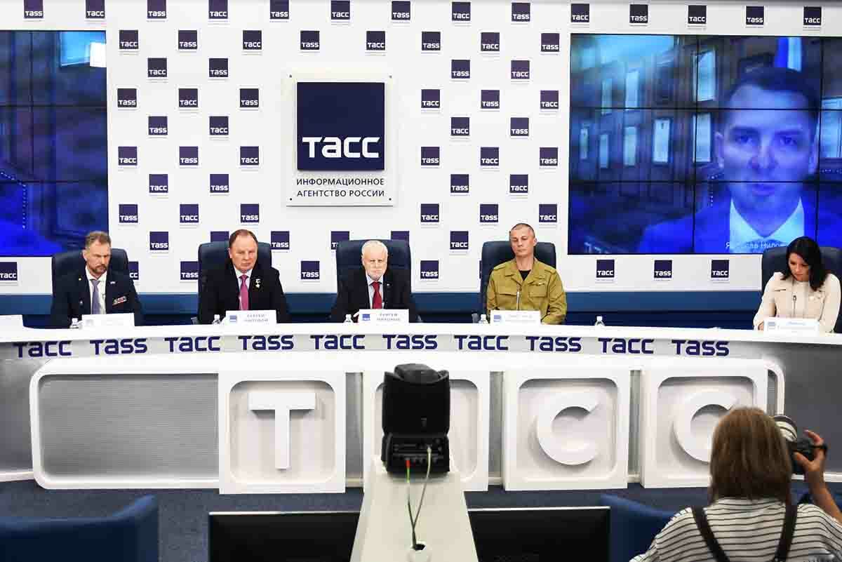 Пресс-конференция в ТАСС&nbsp;